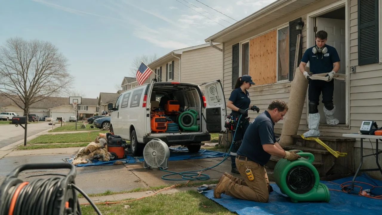 Water Damage Restoration in Fenton, LA near me